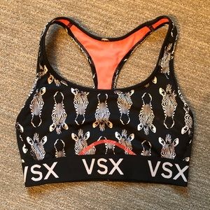 VSX Sports Bra - Zebra Print